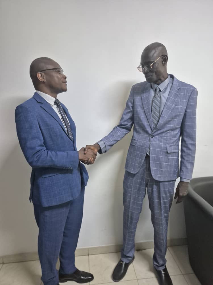 Avec le Directeur Général d'ORABANK Sénégal